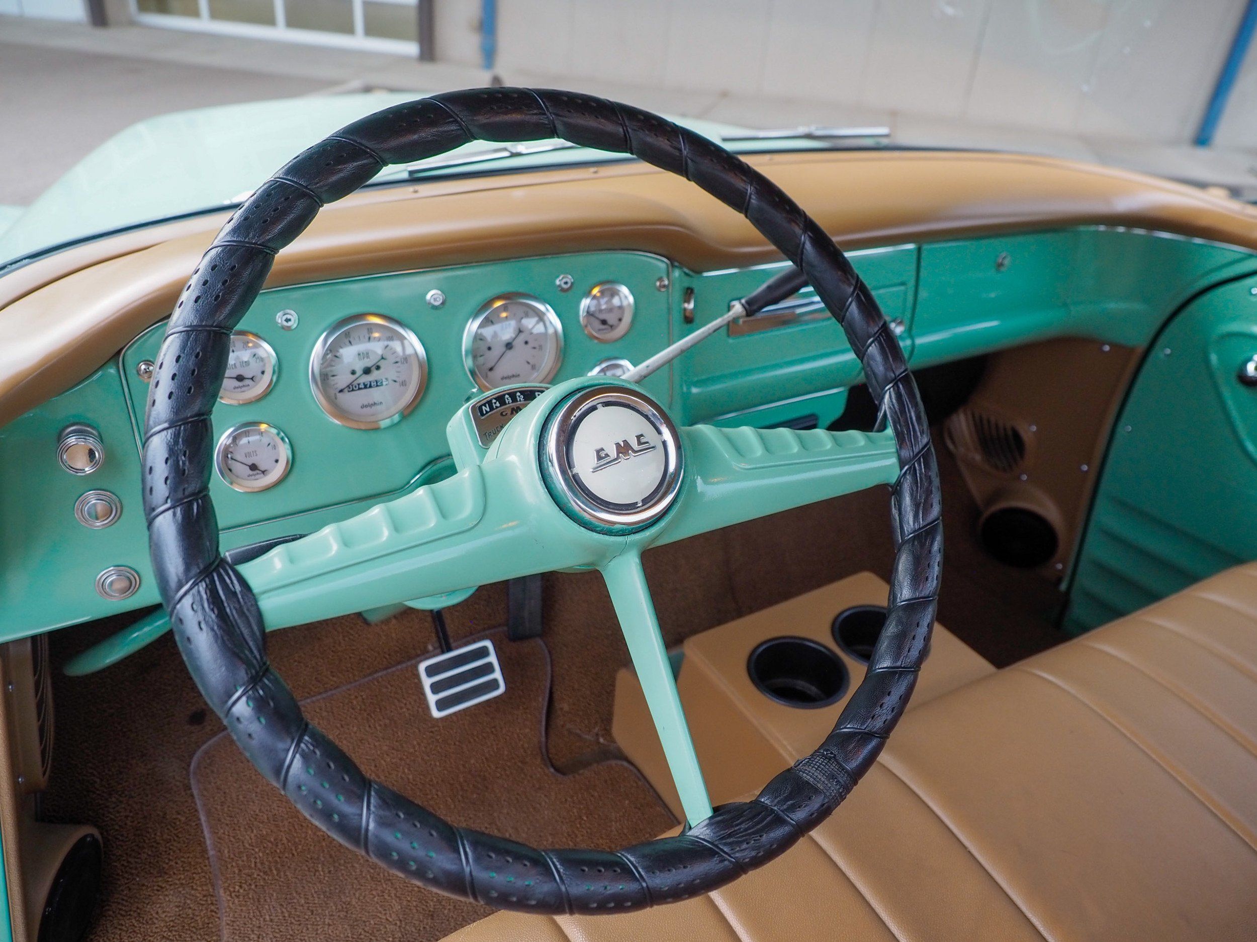 1955 GMC Pickup Green 2nd Series