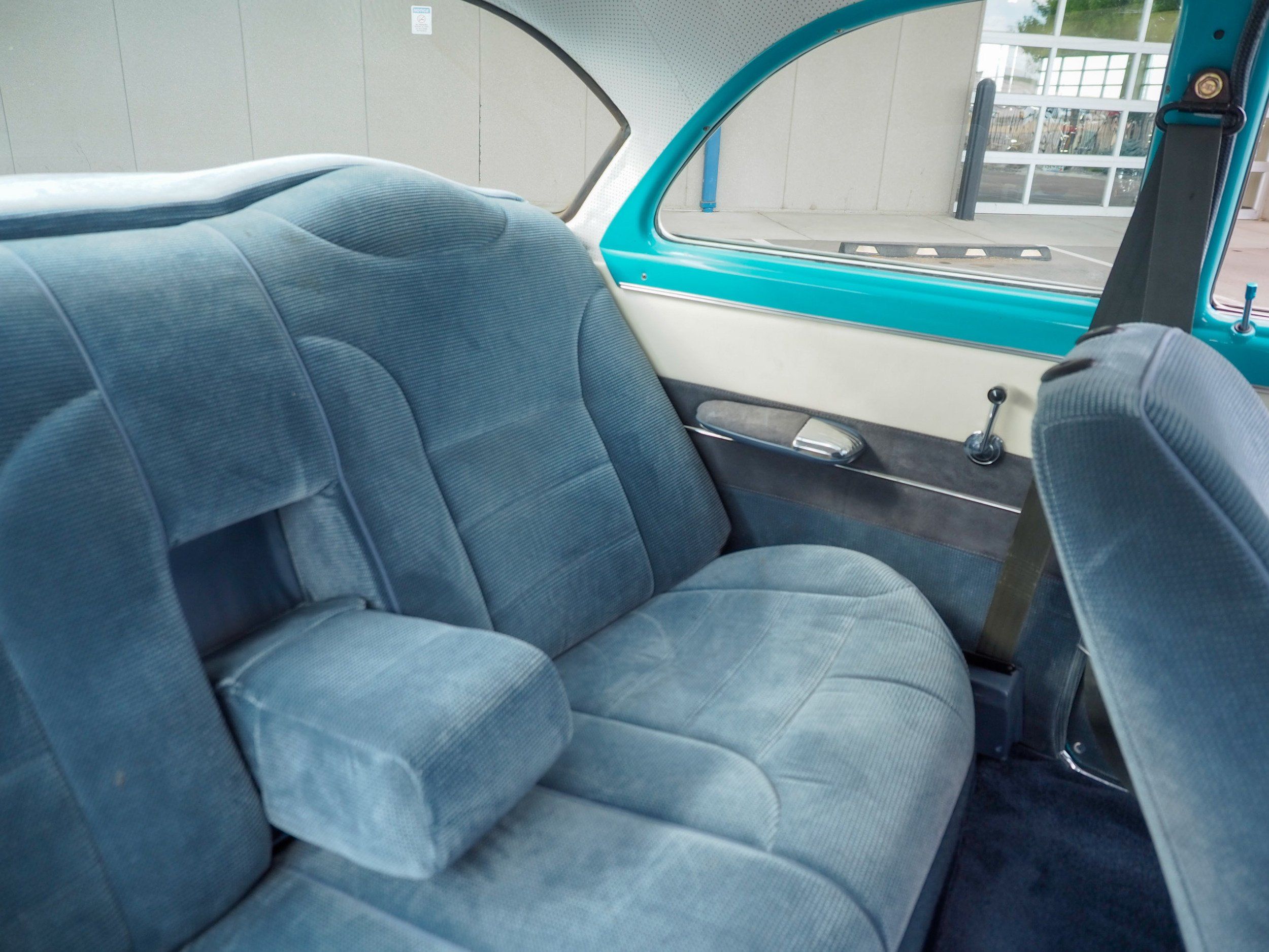 1955 Ford Fairlane Teal Coupe