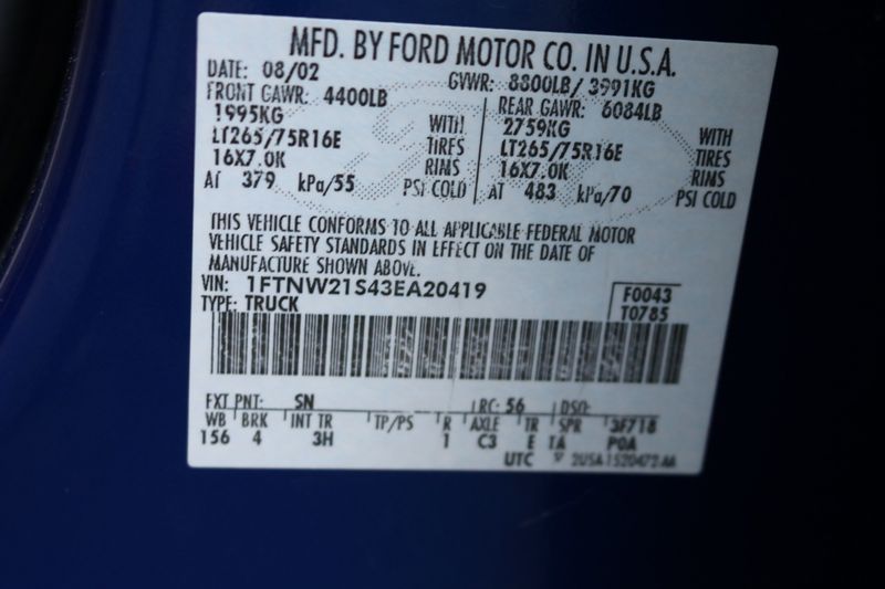 2003 Ford F-250 Super Duty XLT | Victory Motors of Colorado