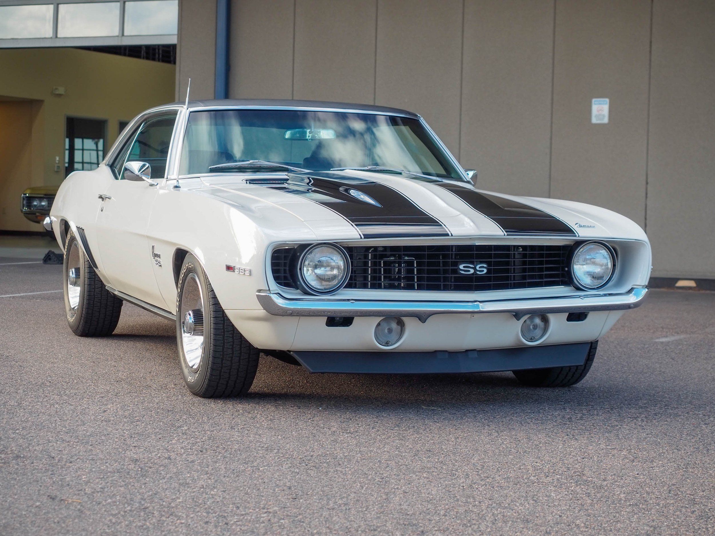 1969 Chevrolet Camaro White 