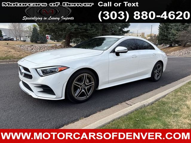 White 2019 Mercedes-Benz CLS 450 4MATIC Sedan All-Wheel Drive 9-Speed Automatic