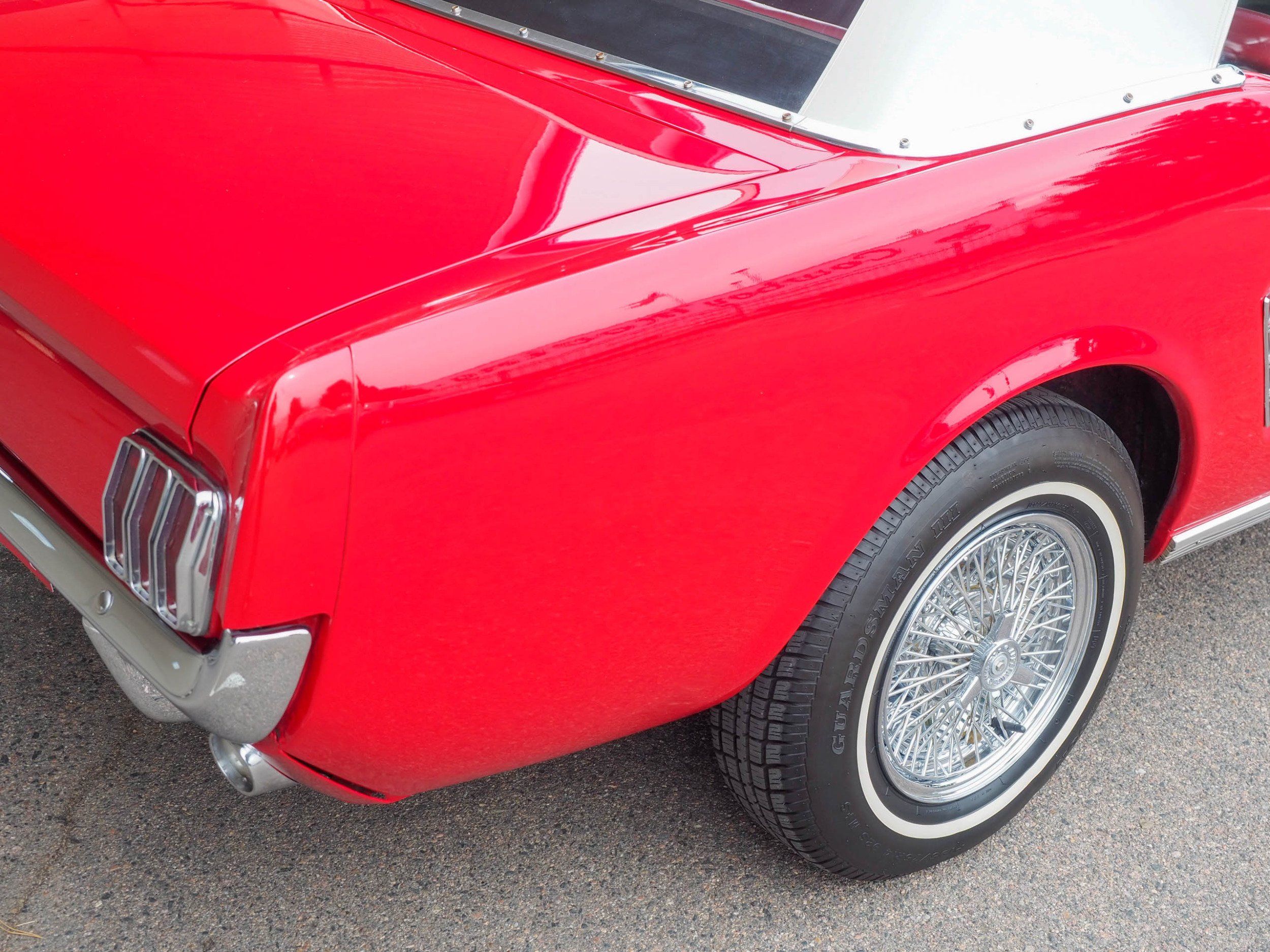1966 Ford Mustang Red Convertible