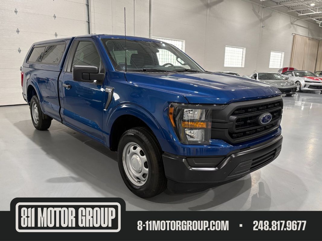 Blue 2023 Ford F-150 Pickup Truck 4X2 Automatic