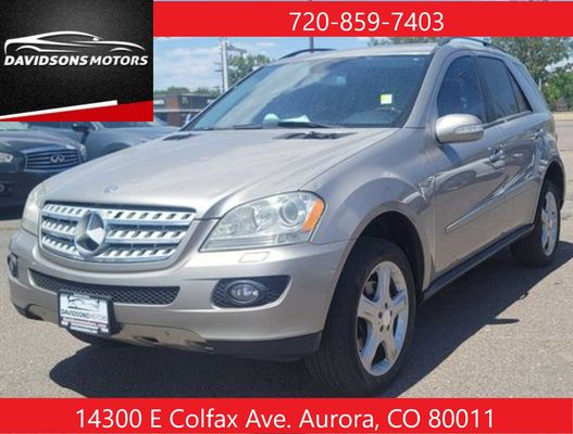 2008 Mercedes-Benz M-Class ML350