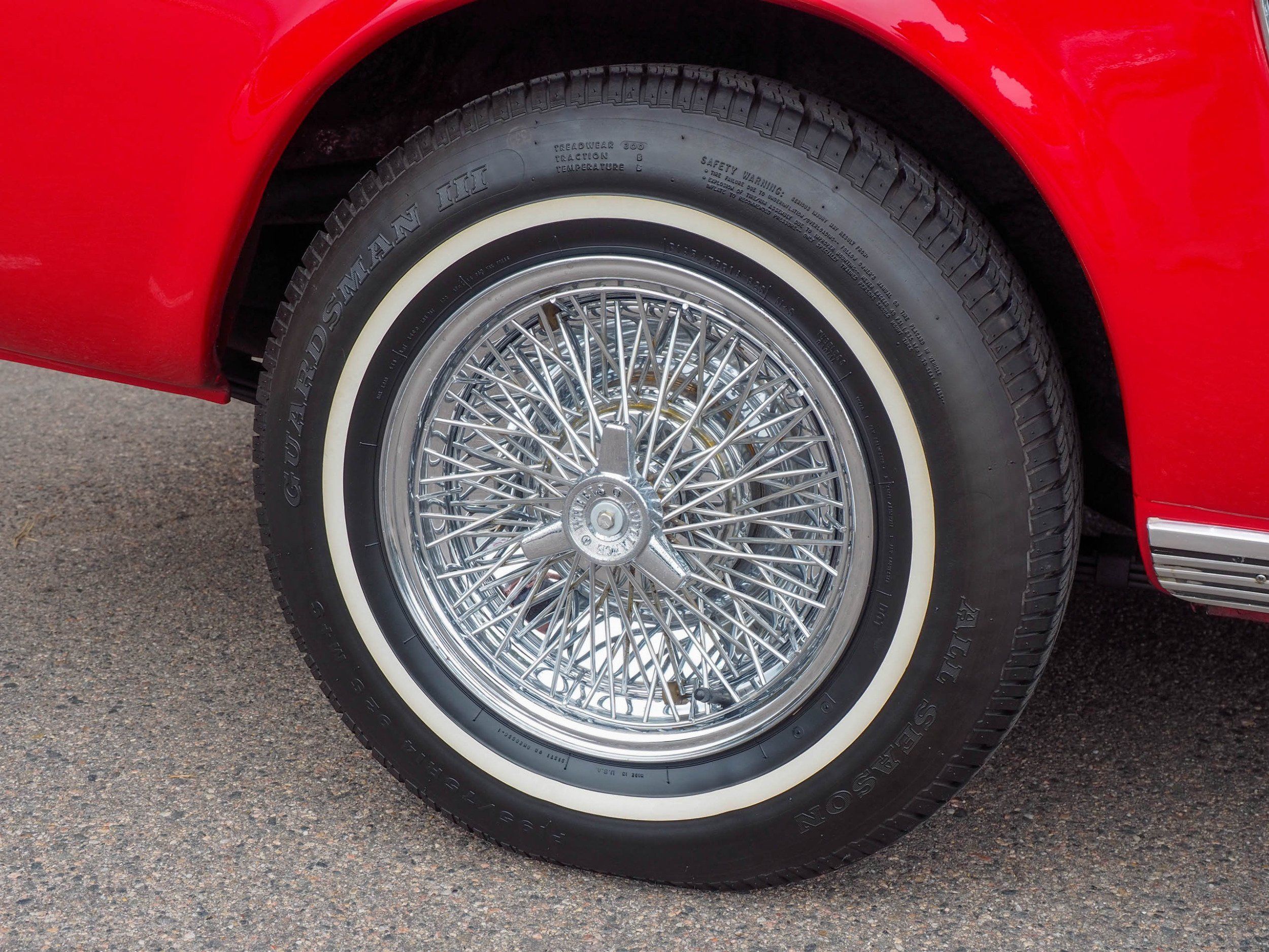 1966 Ford Mustang Red Convertible