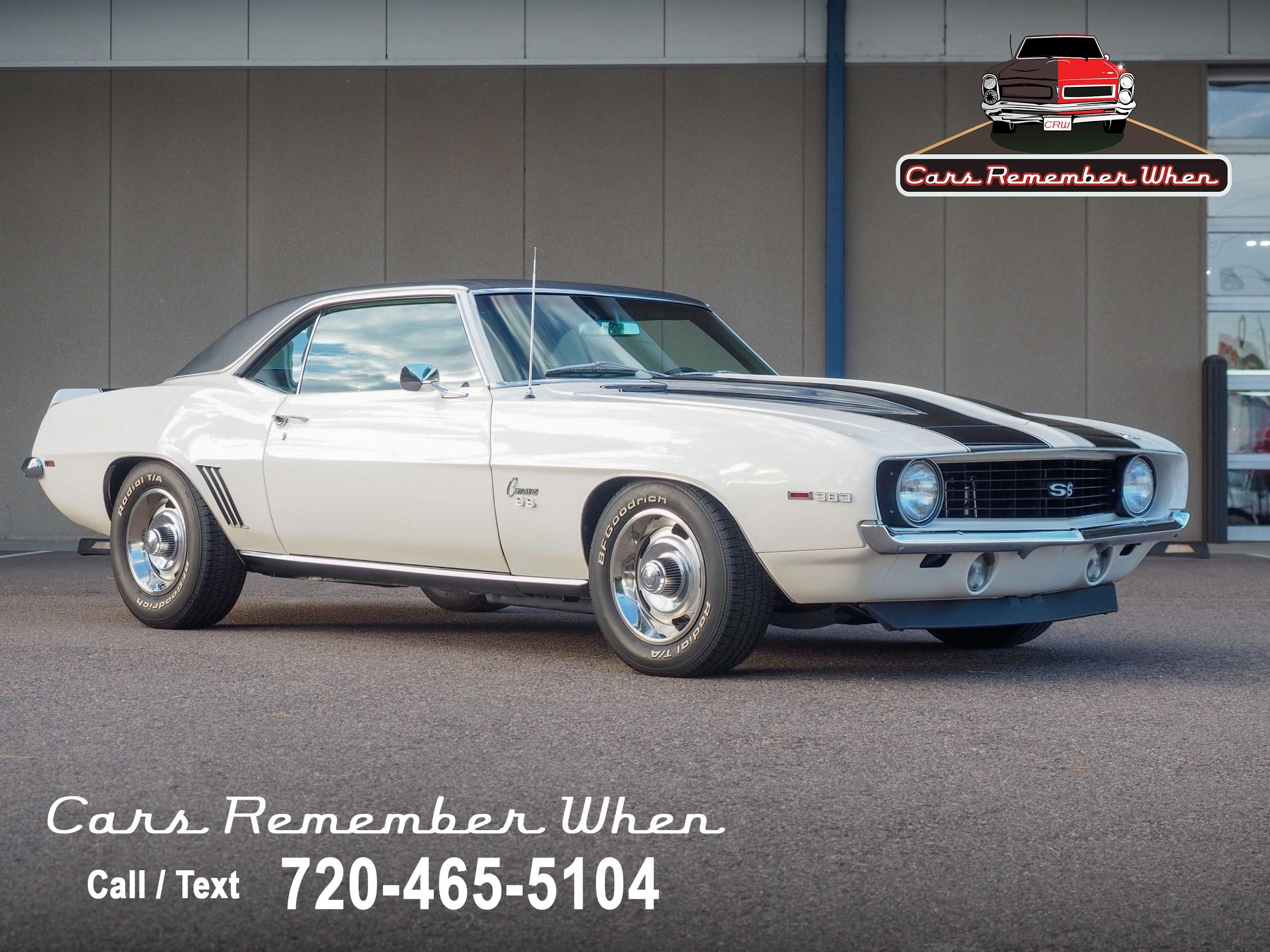 1969 Chevrolet Camaro White 