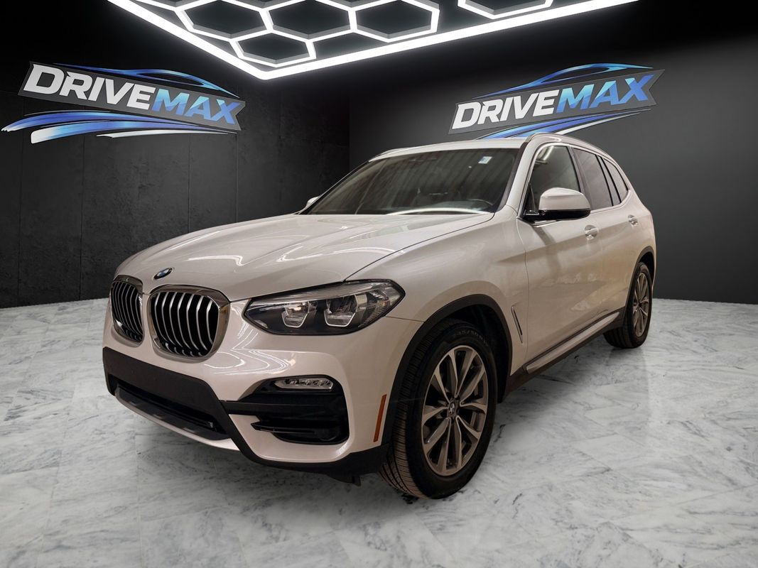 White 2019 BMW X3 SUV / Crossover All-Wheel Drive 8-Speed Automatic