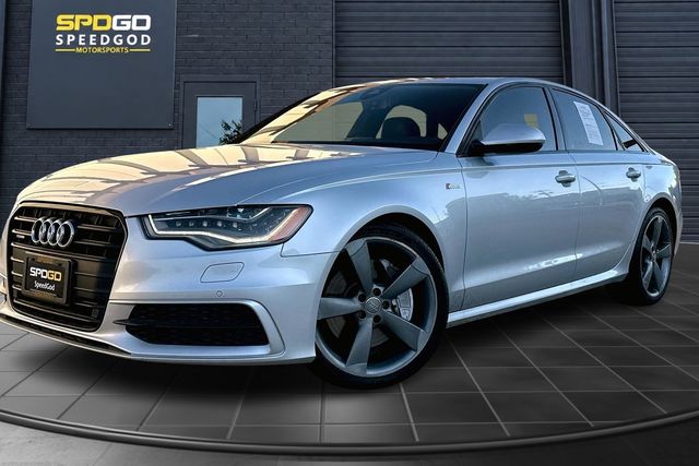 Silver 2015 Audi A6 Sedan All-Wheel Drive 8-Speed Automatic