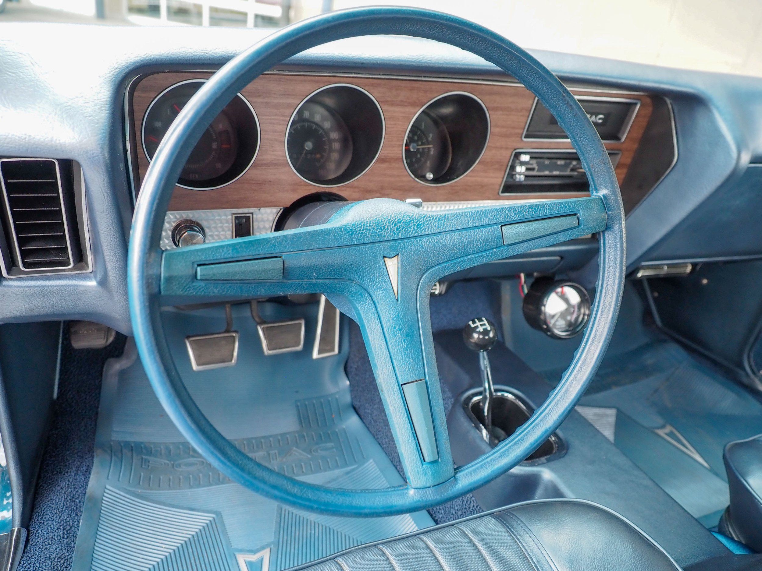 1970 Pontiac GTO Blue 
