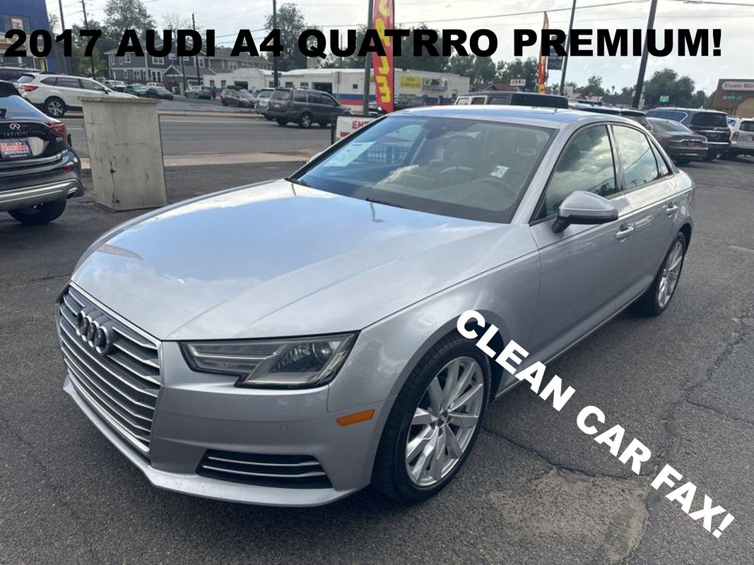 2017 Audi A4 2.0T quattro Premium AWD