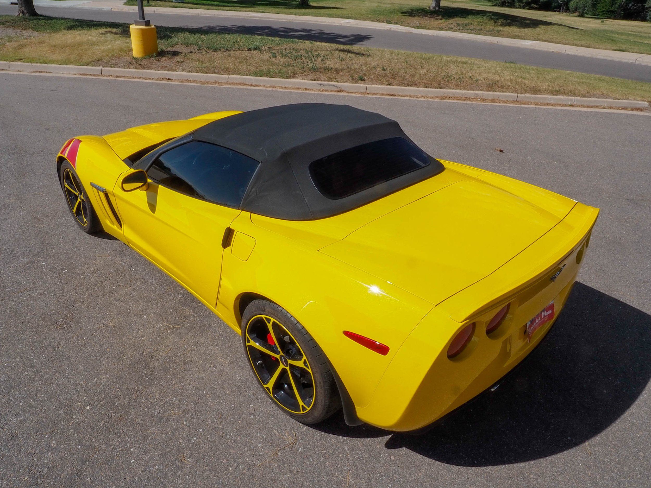 2010 Chevrolet Corvette Yellow Grand Sport