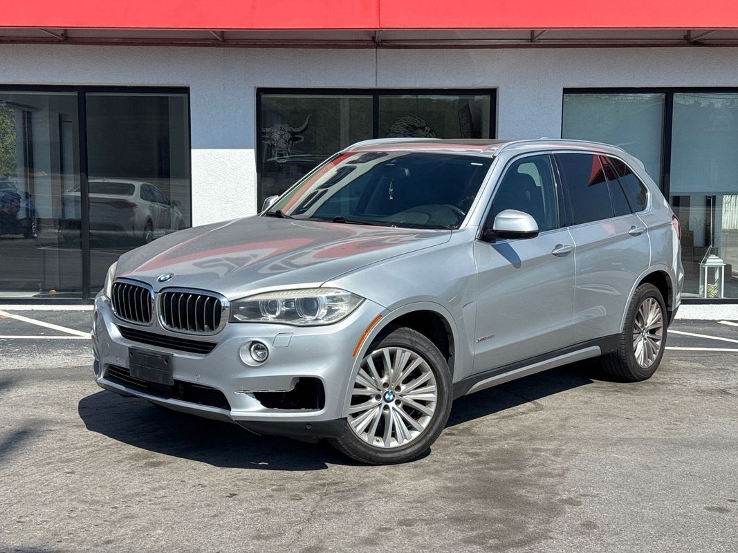 Silver 2016 BMW X5 xDrive35i AWD SUV / Crossover All-Wheel Drive 8-Speed Automatic