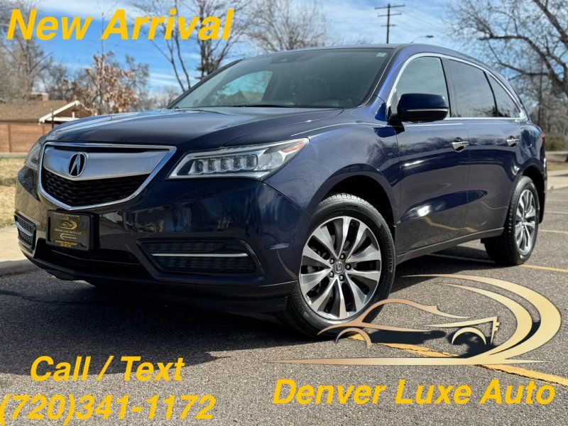 2016 Acura MDX Technology Package