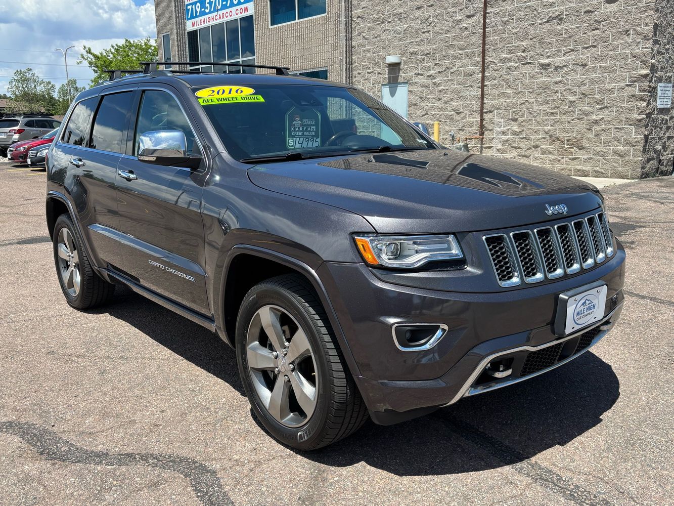 2016 Jeep Grand Cherokee Overland 4WD's photo