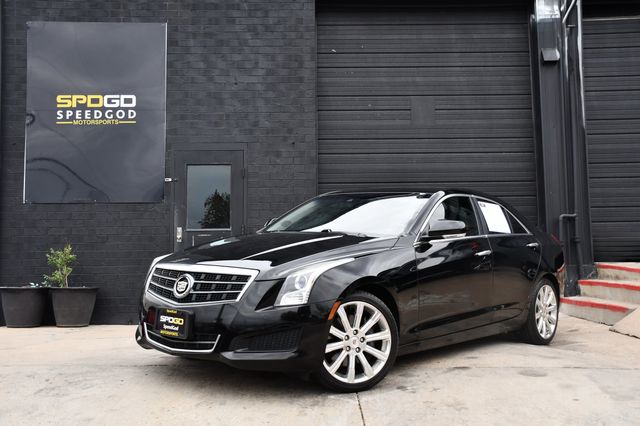 Black 2013 Cadillac ATS Sedan All-Wheel Drive 6-Speed Automatic