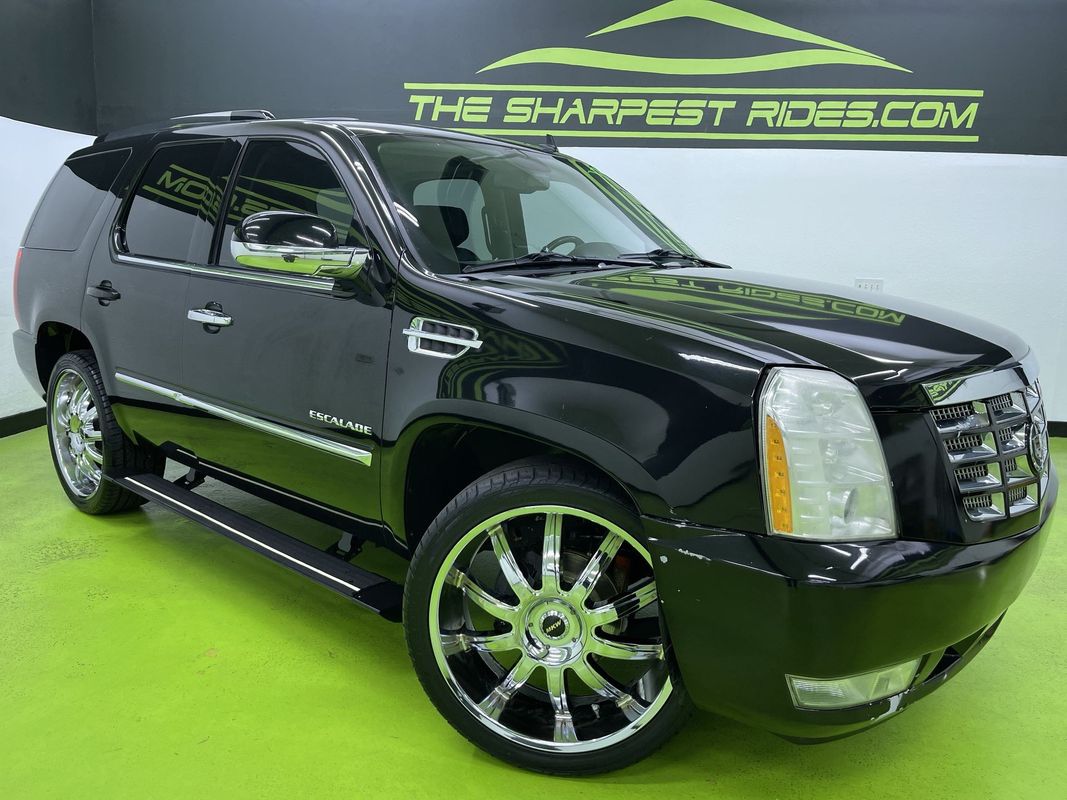Blue 2013 Cadillac Escalade Platinum 4WD SUV / Crossover All-Wheel Drive Automatic