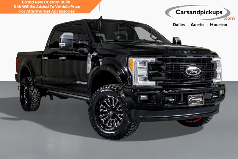 2019 Ford F-350 Super Duty Platinum Crew Cab 4WD
