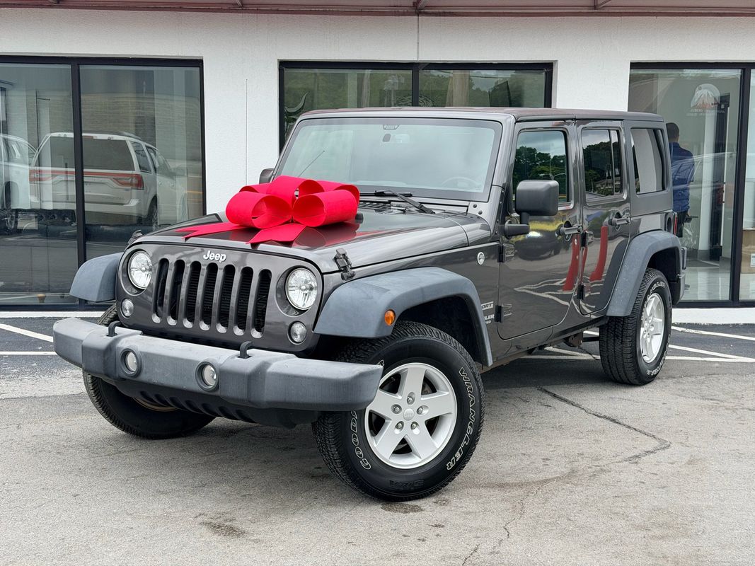 Gray 2017 Jeep Wrangler SUV / Crossover Four-Wheel Drive 5-Speed Automatic