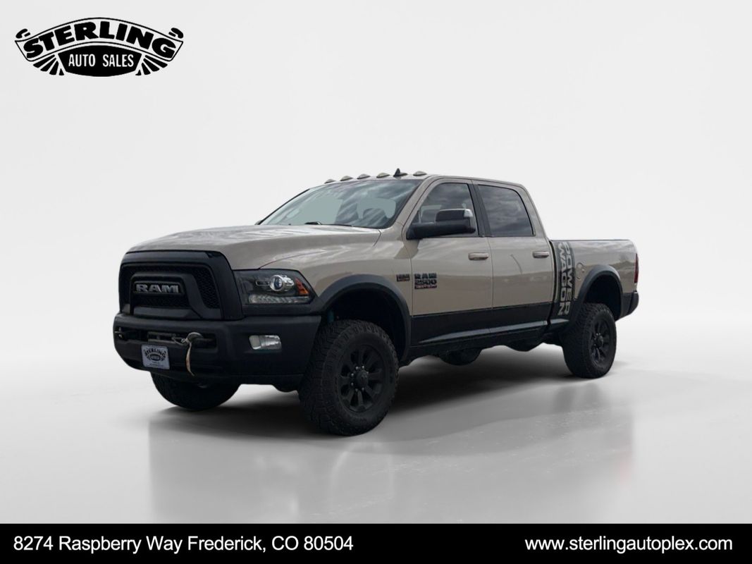 2018 RAM 2500 Power Wagon Crew Cab 4WD Pickup Truck Four-Wheel Drive 6-Speed Automatic