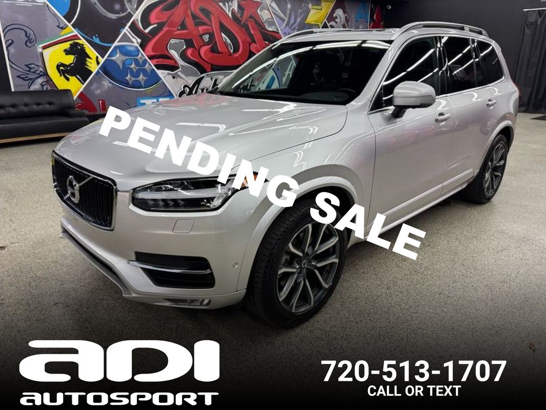 Silver 2016 Volvo XC90 T6 Momentum AWD SUV / Crossover All-Wheel Drive 8-Speed Automatic