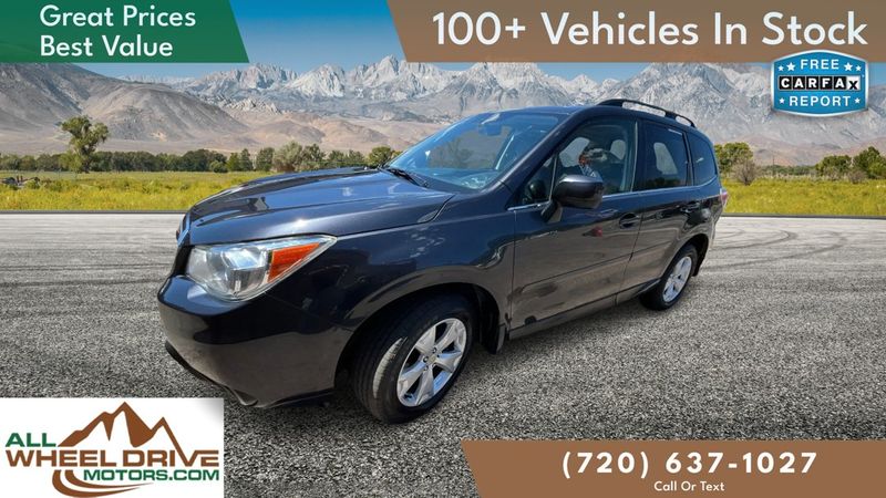 Gray 2016 Subaru Forester SUV / Crossover All-Wheel Drive 6-Speed CVT