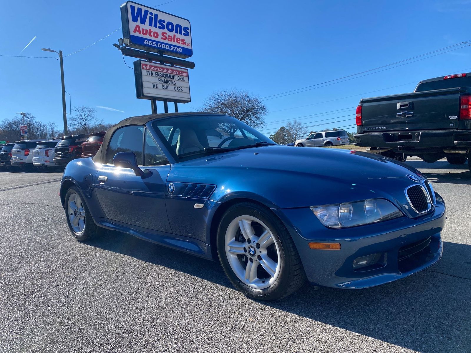 2000 BMW Z3 2.3 Wilsons Auto Sales LLC