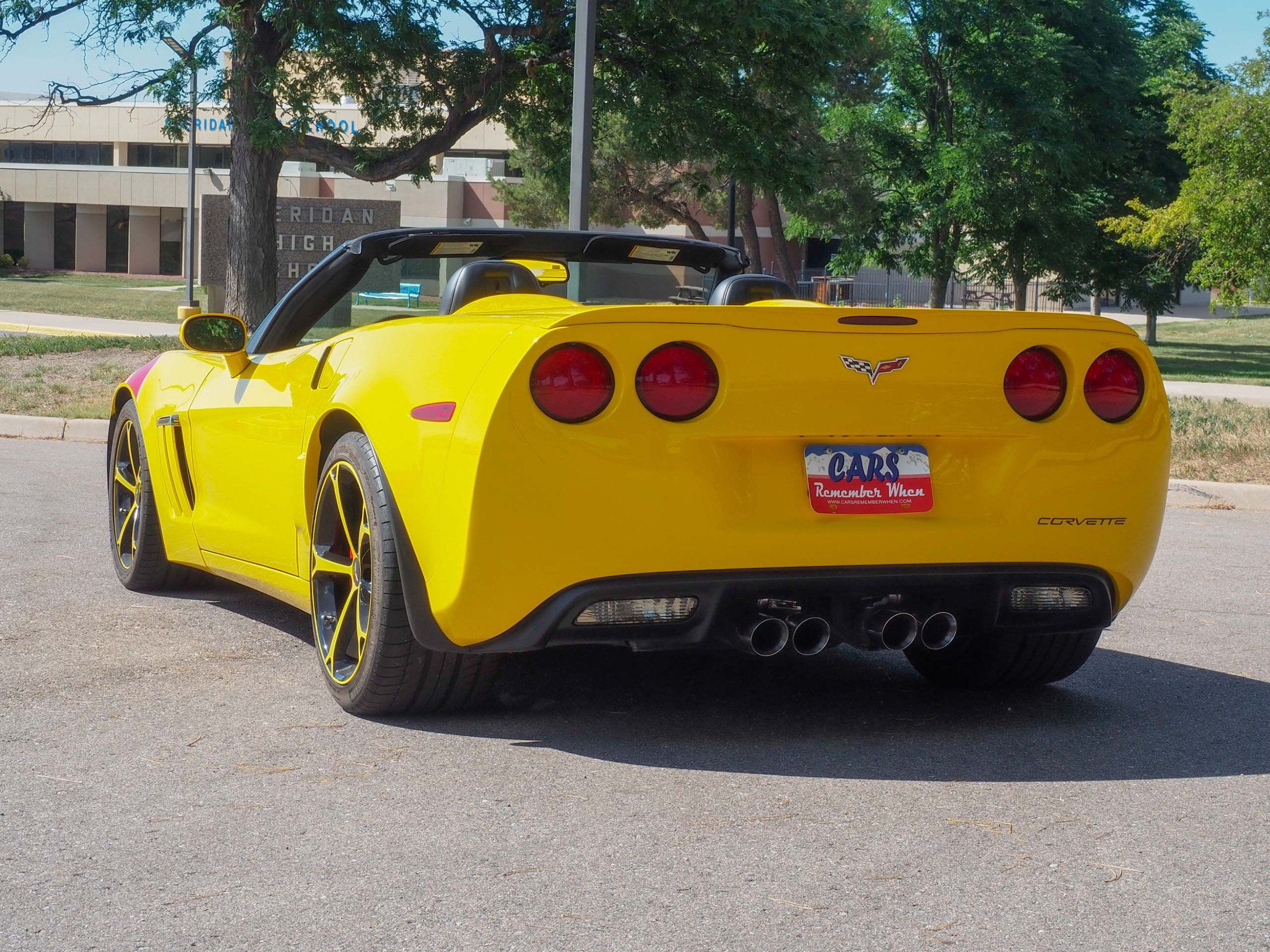 2010 Chevrolet Corvette Yellow Grand Sport