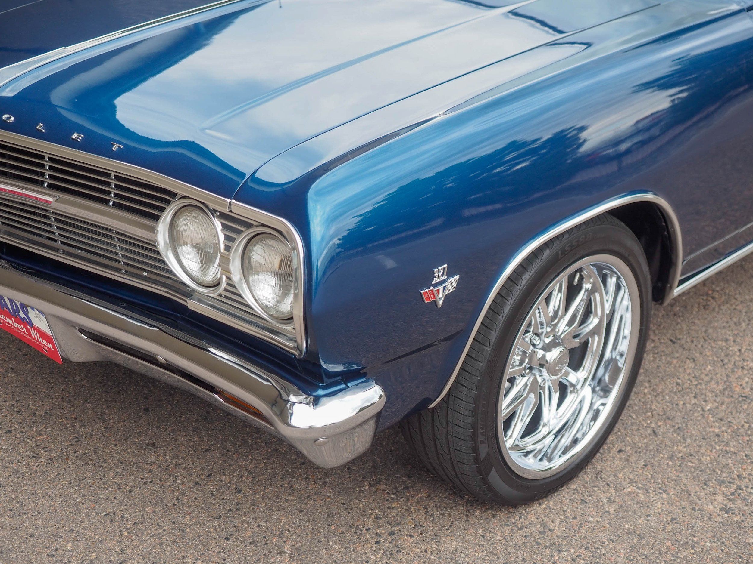 1965 Chevrolet El Camino Blue 