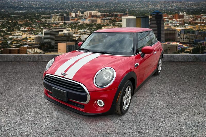Red 2020 MINI Cooper Hatchback Front-Wheel Drive 7-Speed Automatic