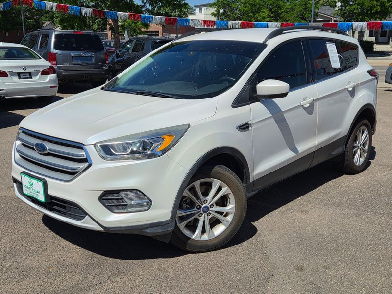 White 2018 Ford Escape SEL AWD SUV / Crossover All-Wheel Drive 6-Speed Automatic