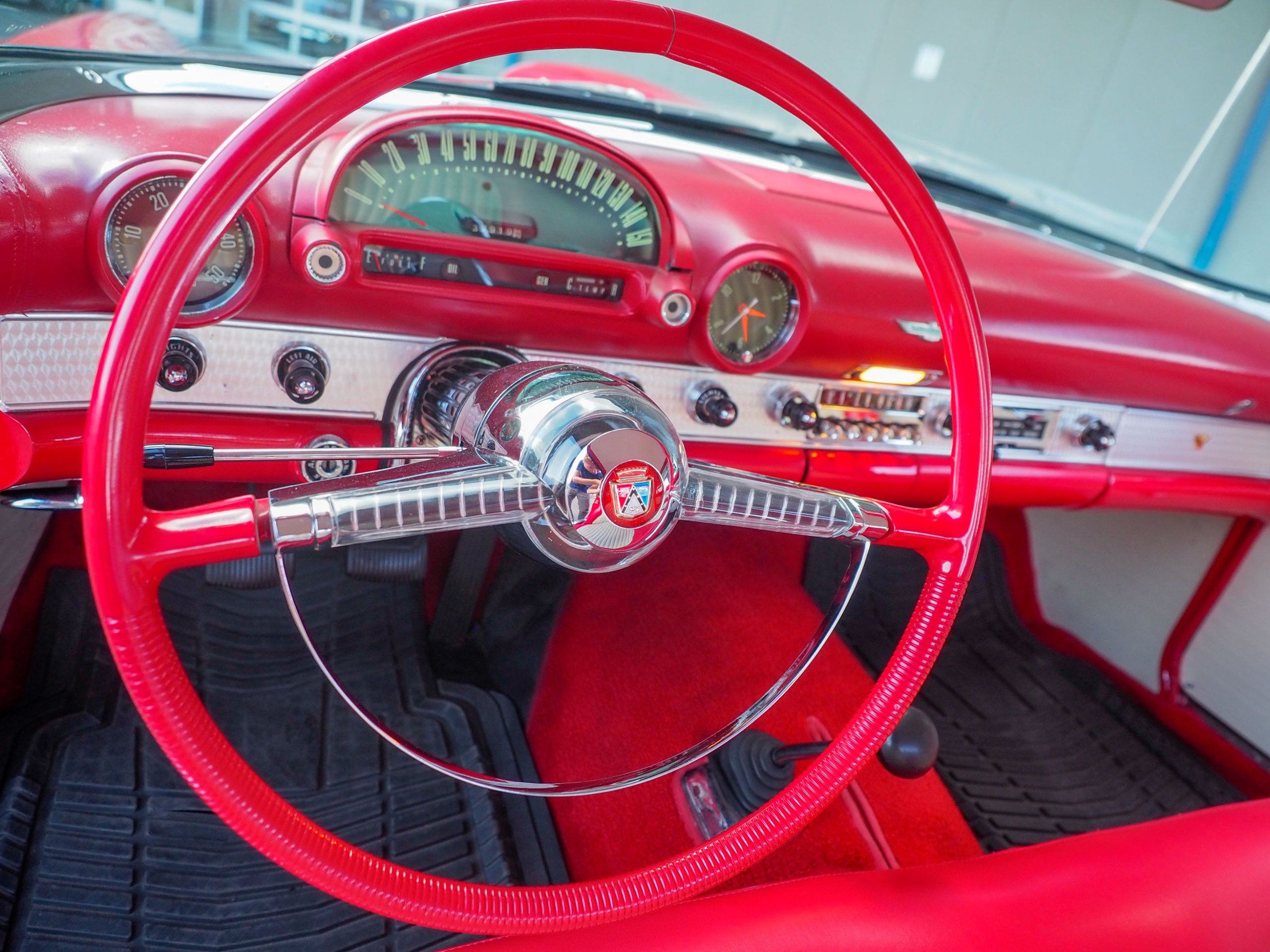 1955 Ford Thunderbird Red 