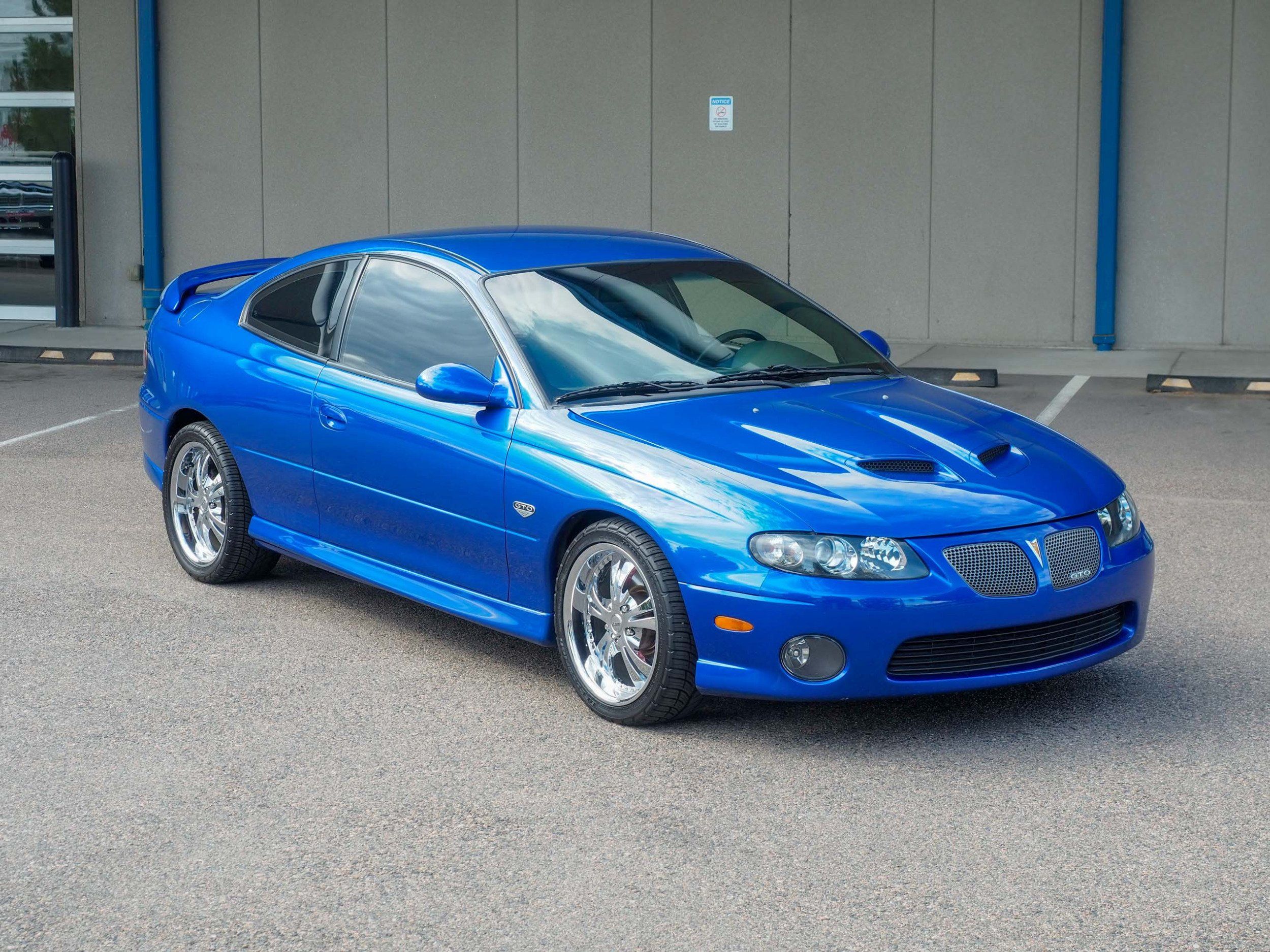 2006 Pontiac GTO Blue 