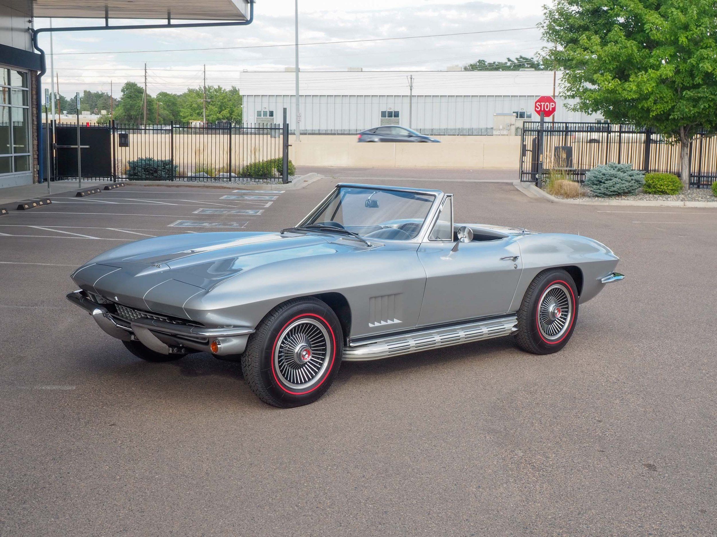 1967 Chevrolet Corvette Silver Convertible