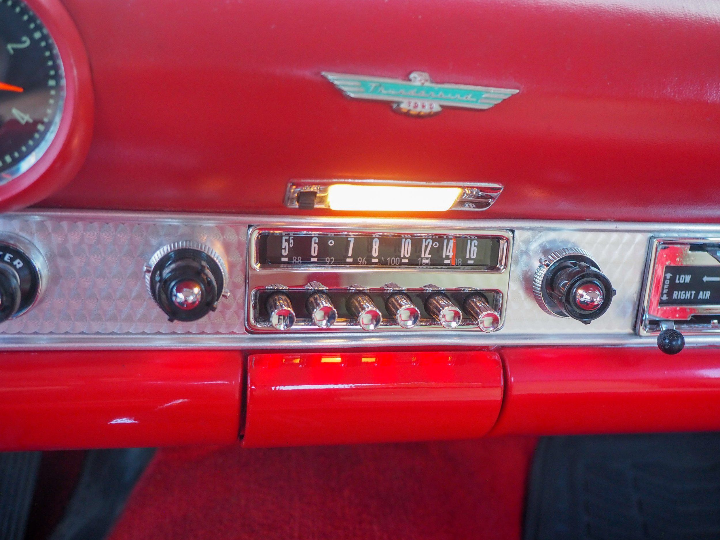 1955 Ford Thunderbird Red 
