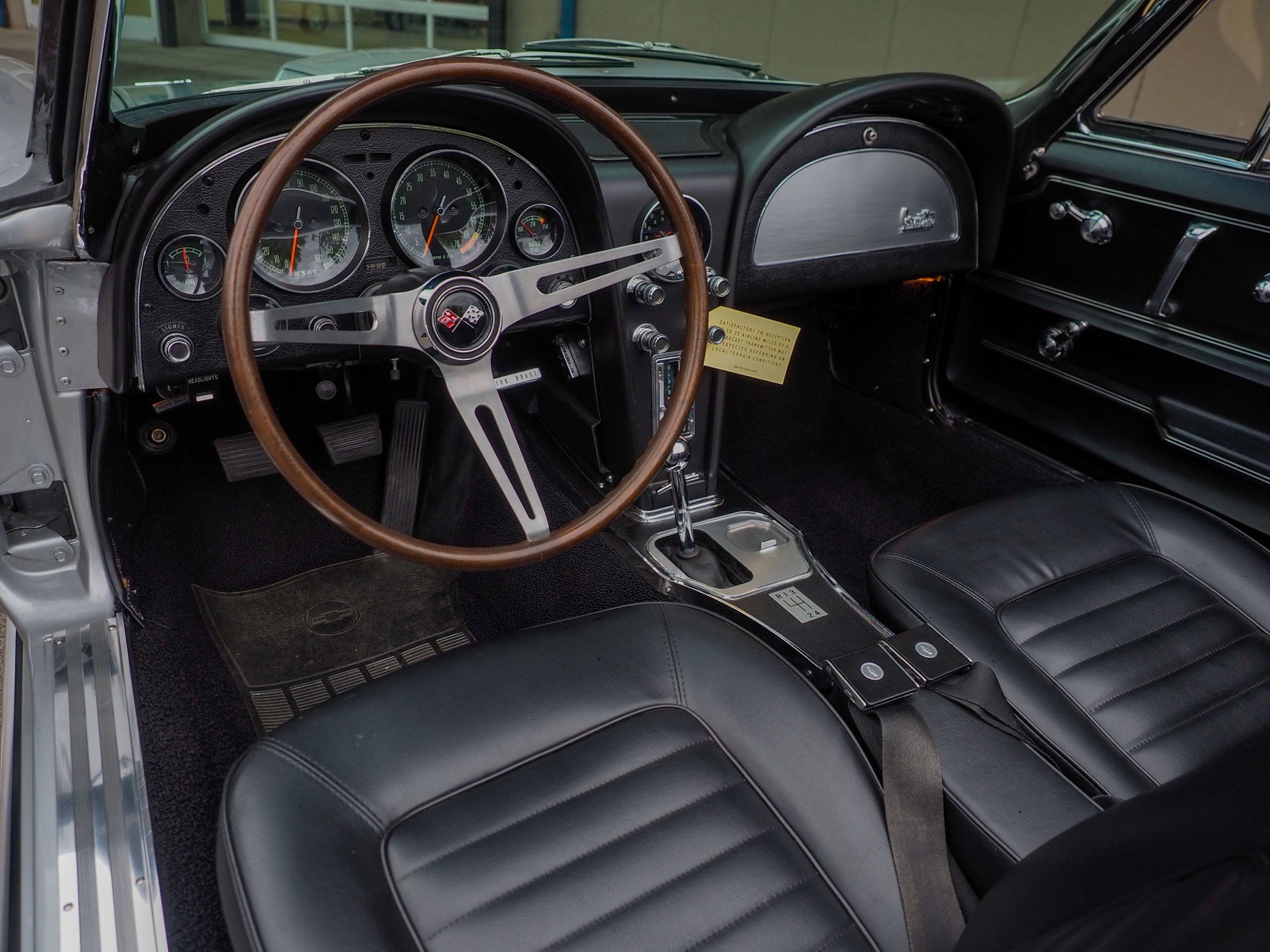 1966 Chevrolet Corvette Silver Roadster