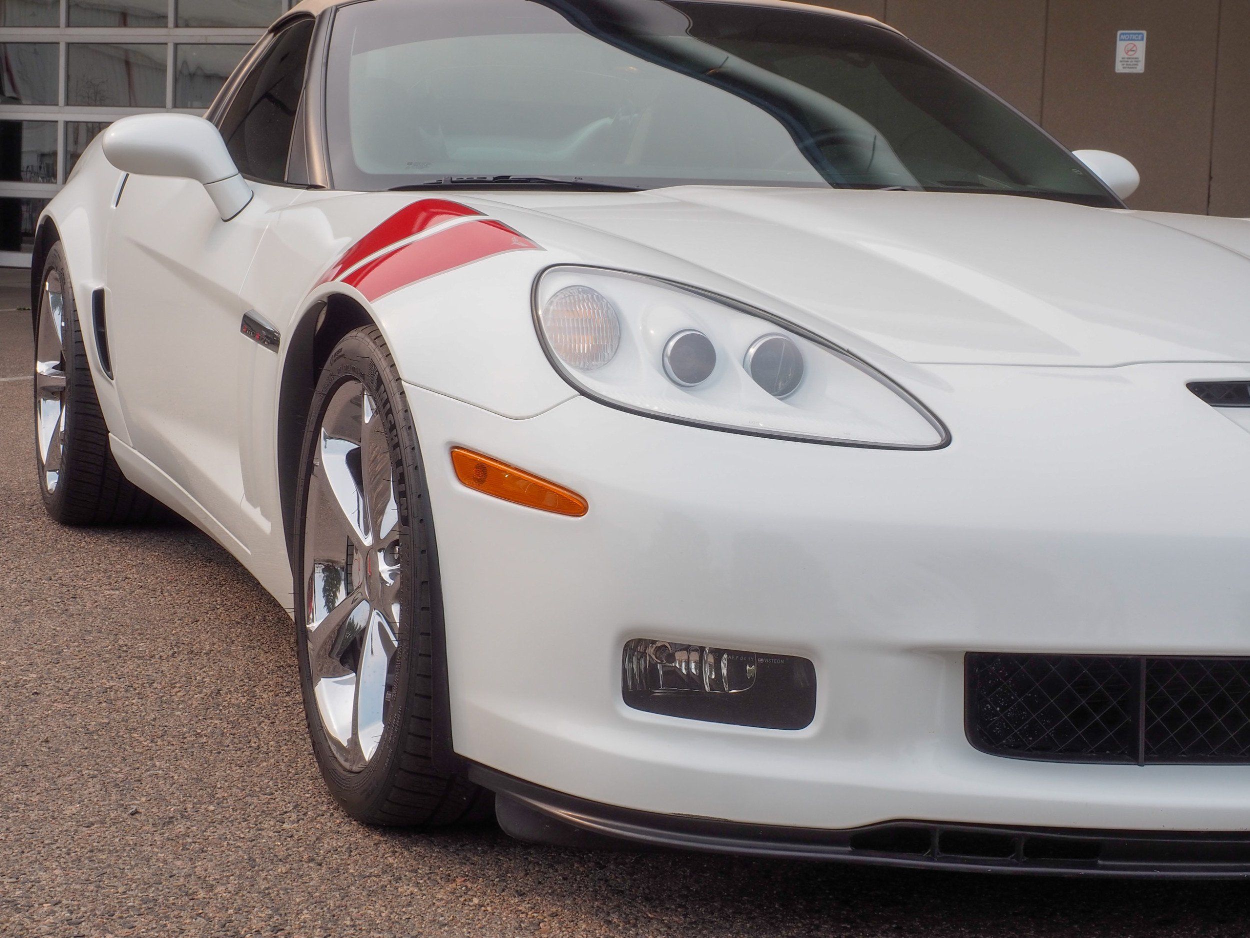 2012 Chevrolet Corvette White Grand Sport
