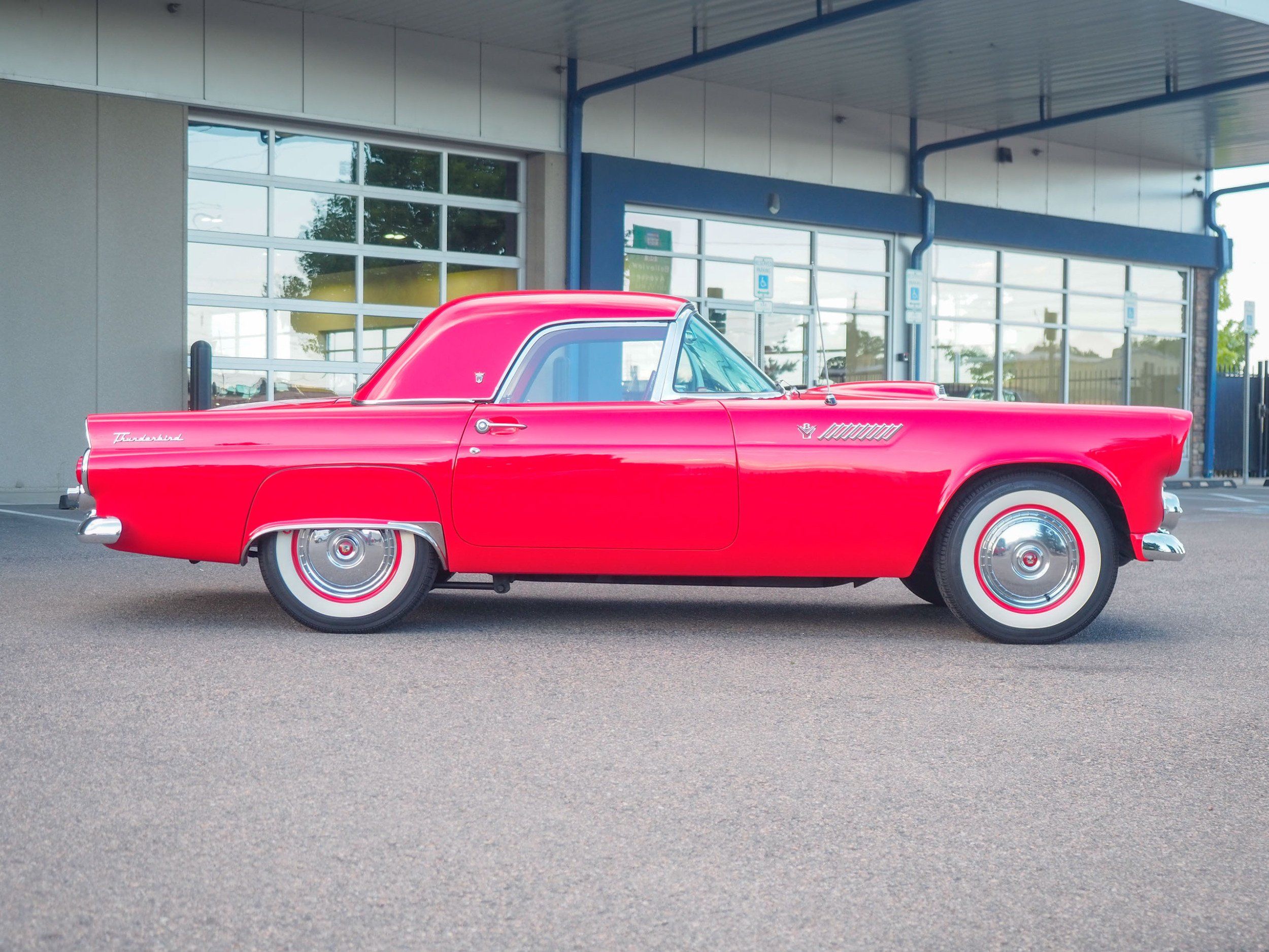 1955 Ford Thunderbird Red 