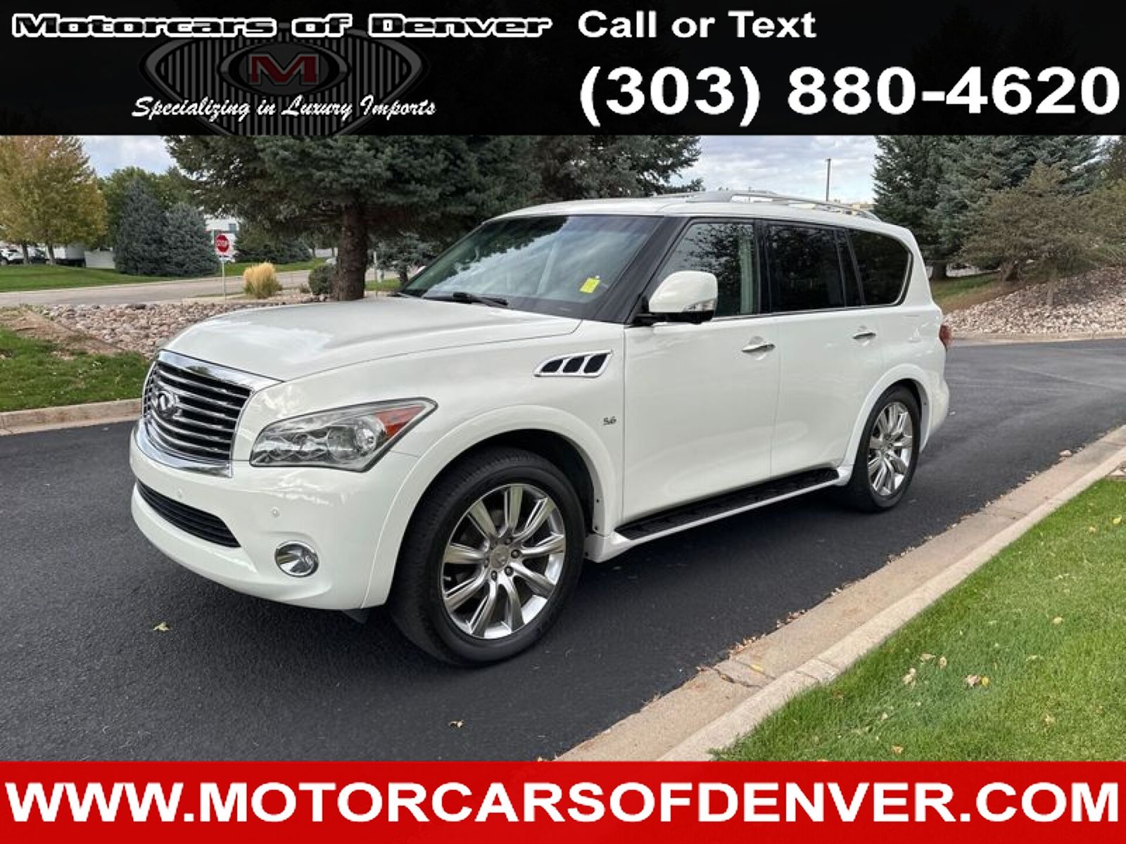 2014 INFINITI QX80 Motorcars of Denver