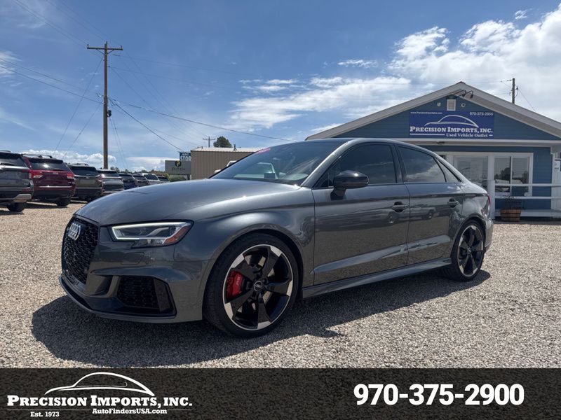  2018 Audi RS 3 2.5 TFSI quattro Sedan All-Wheel Drive 7-Speed Automatic