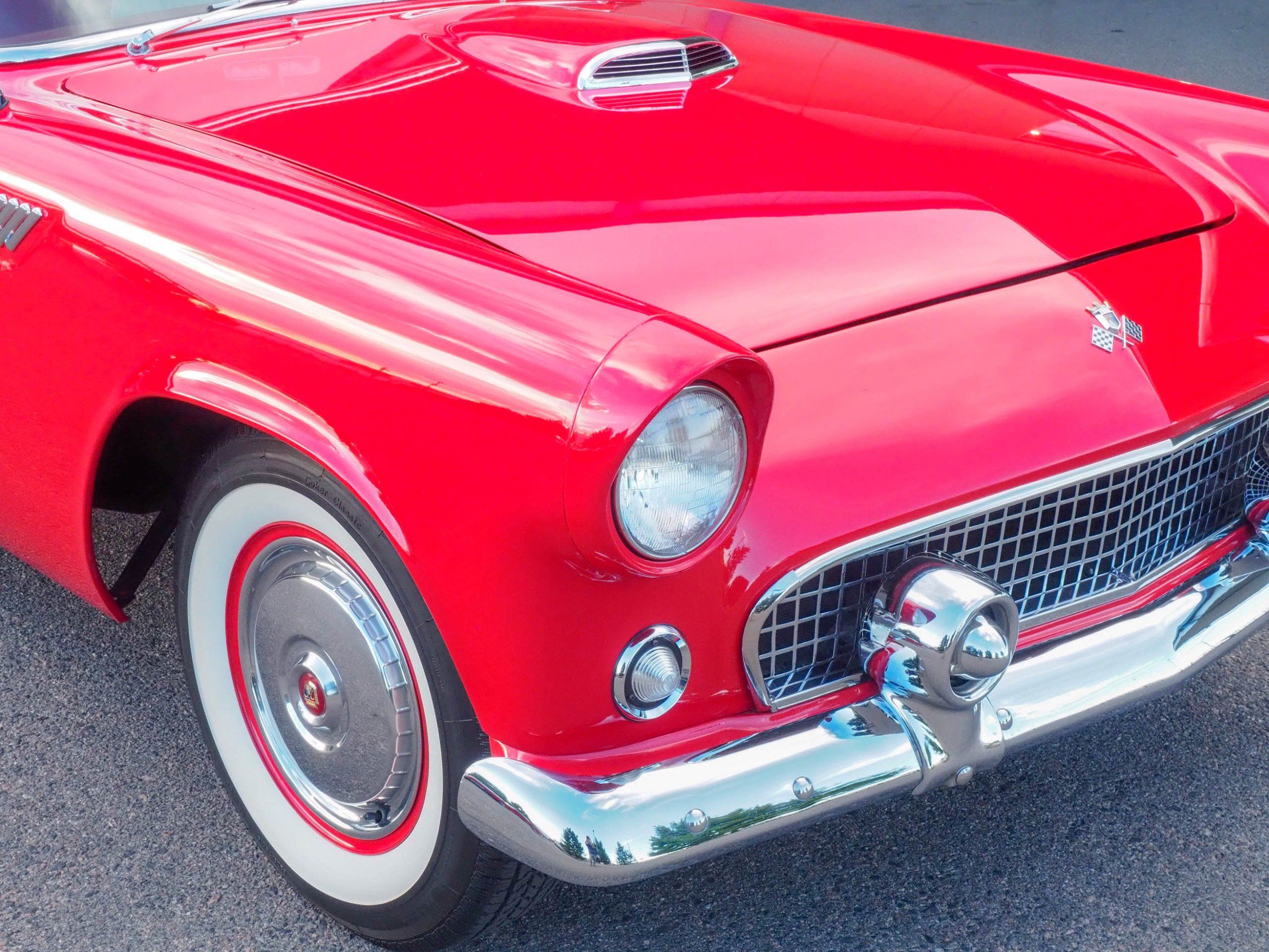 1955 Ford Thunderbird Red 