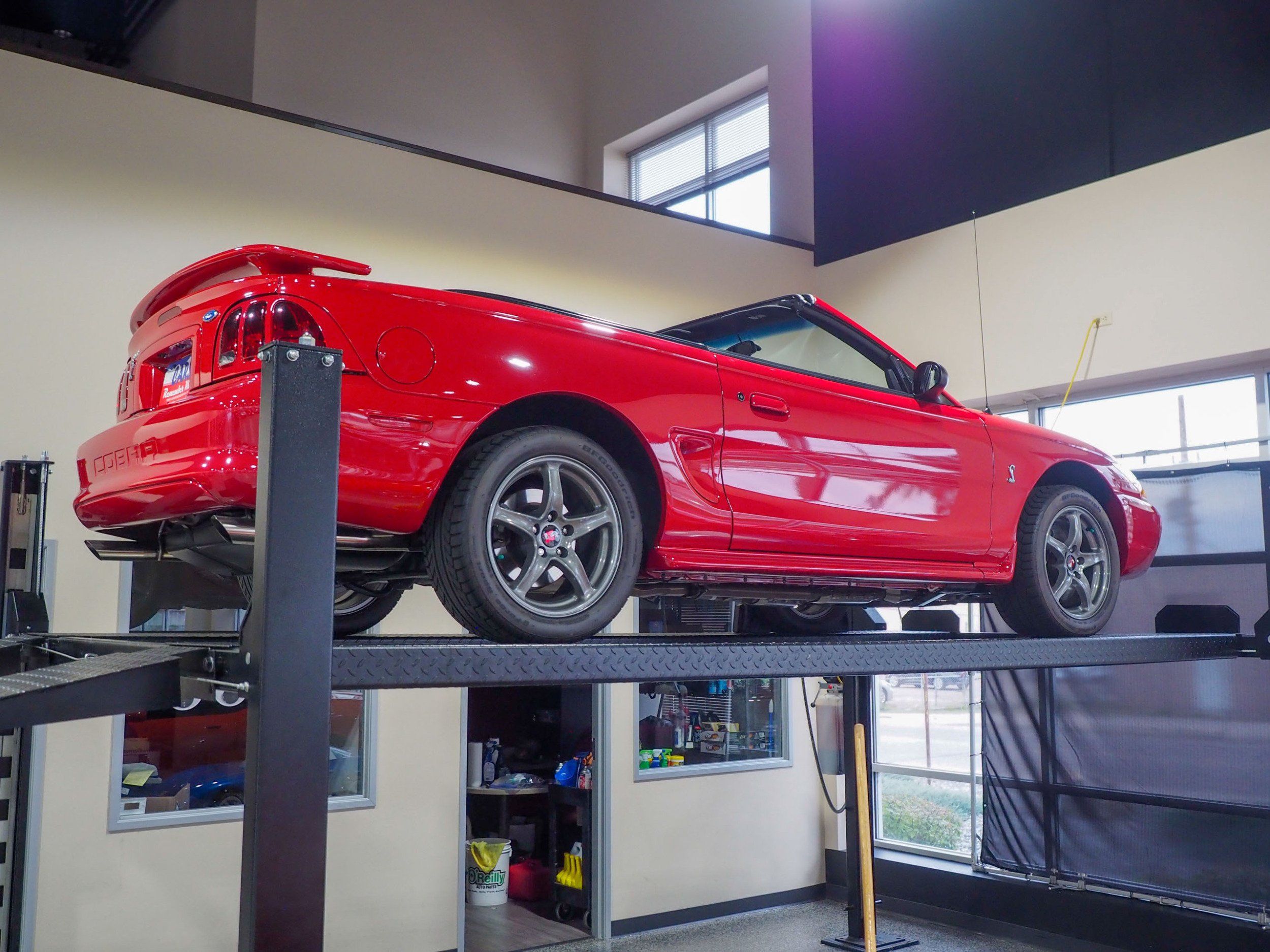 1997 Ford Mustang Red Cobra