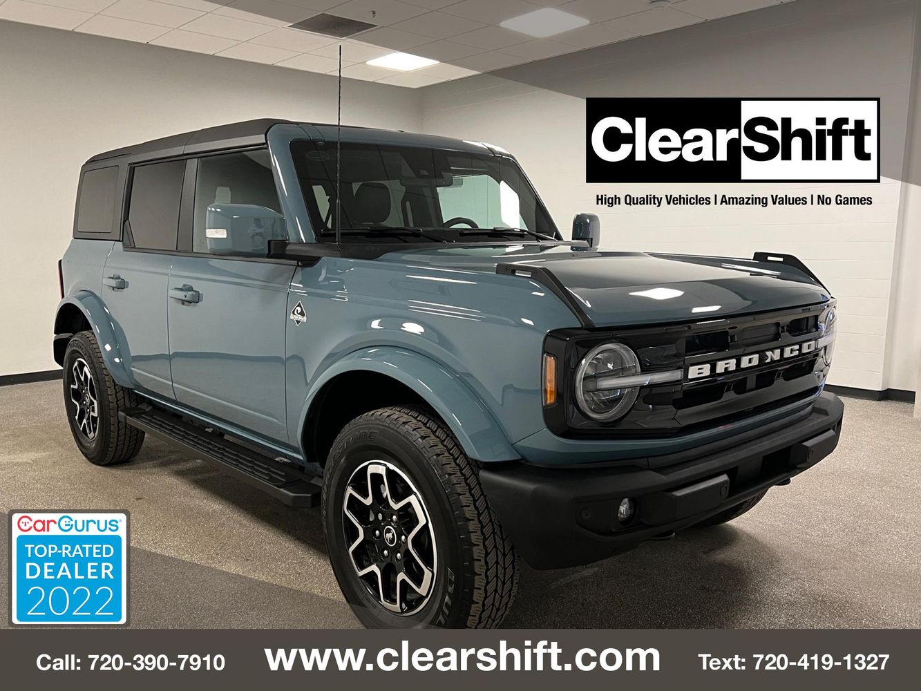 2021 Ford Bronco Outer Banks | ClearShift