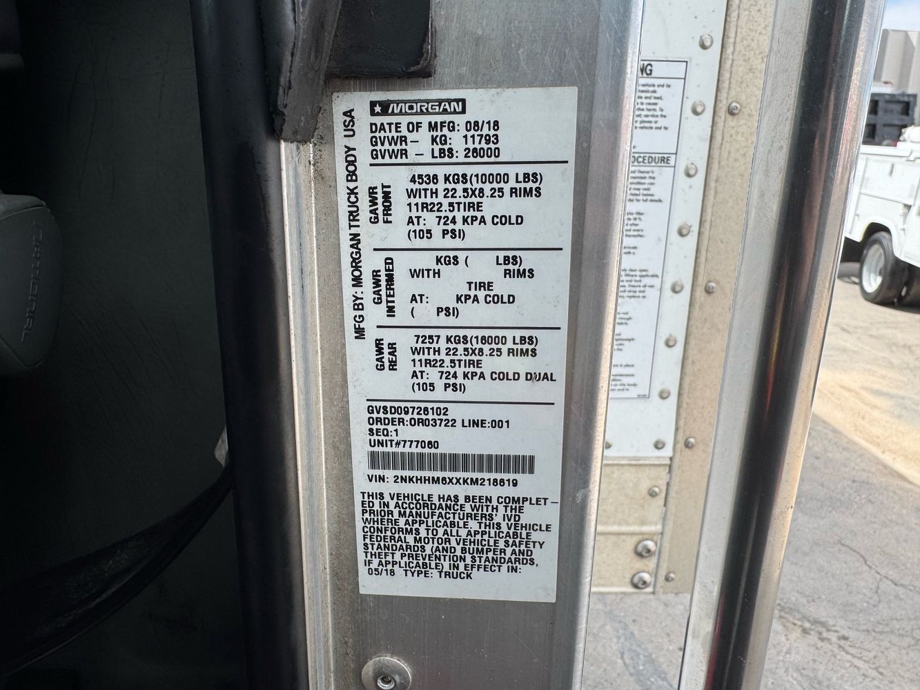 2019 Kenworth T3 Series photo 42