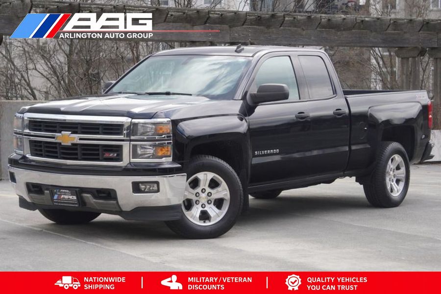 2014 CHEVROLET SILVERADO 1500 DOUBL Z71 LT PICKUP 4D 6 1/2 FT