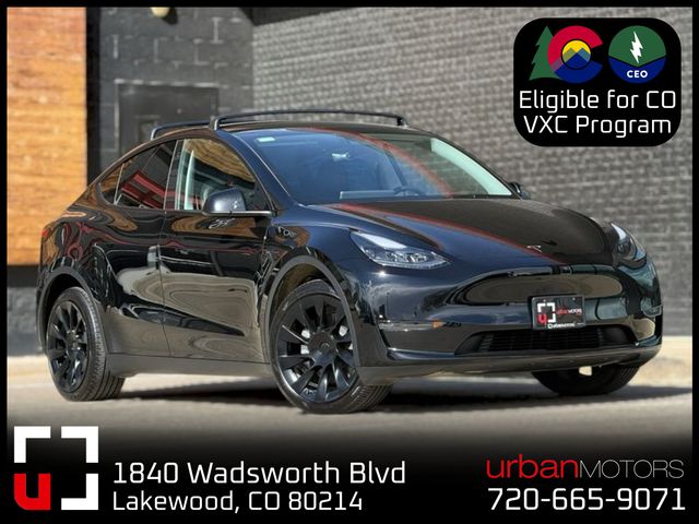 Black 2023 Tesla Model Y Long Range AWD SUV / Crossover All-Wheel Drive Automatic