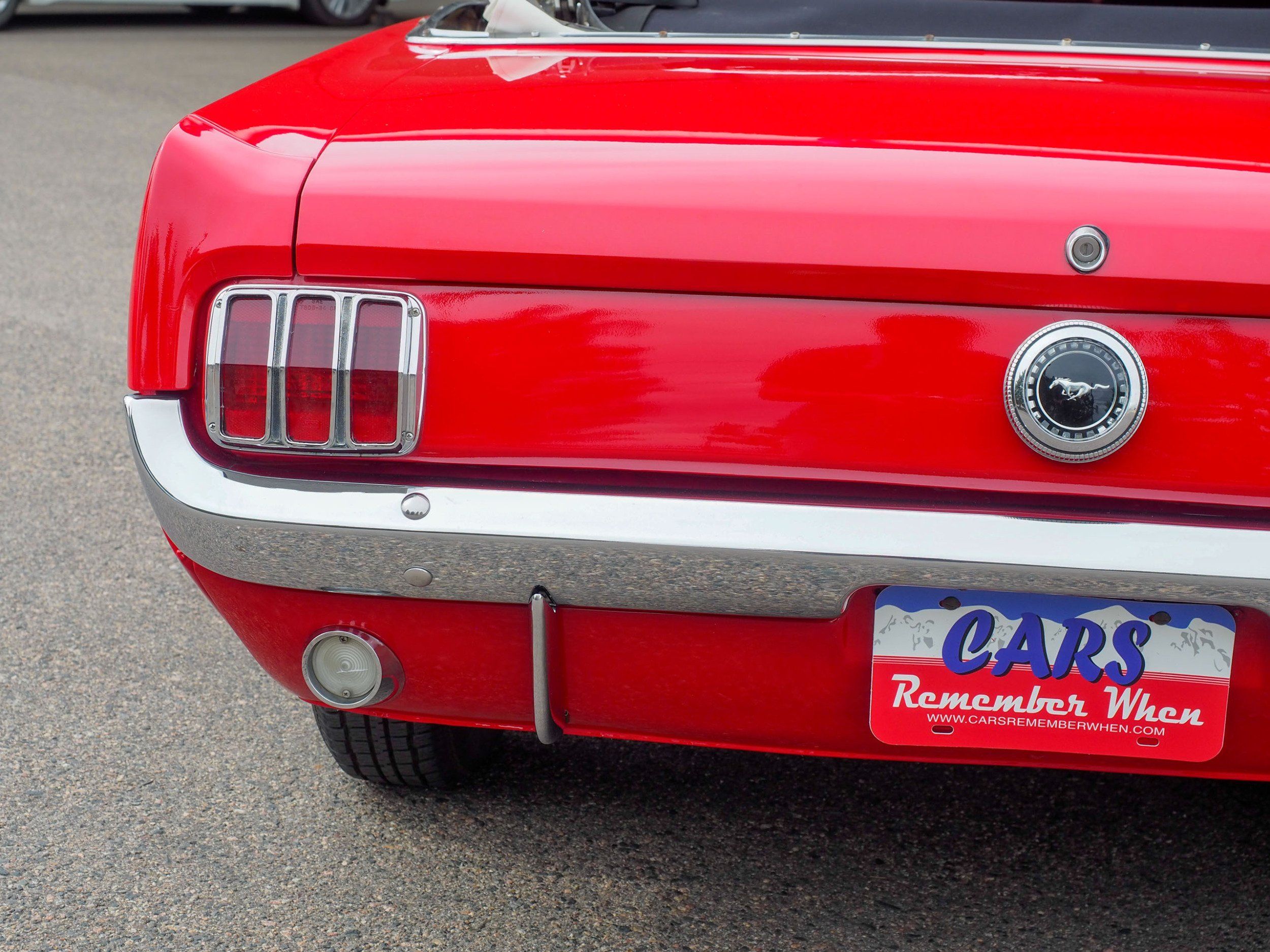 1966 Ford Mustang Red Convertible