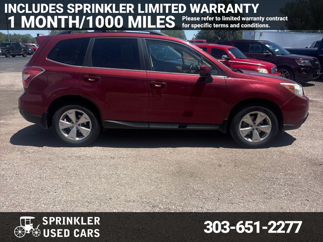Red 2014 Subaru Forester SUV / Crossover All-Wheel Drive 6-Speed CVT