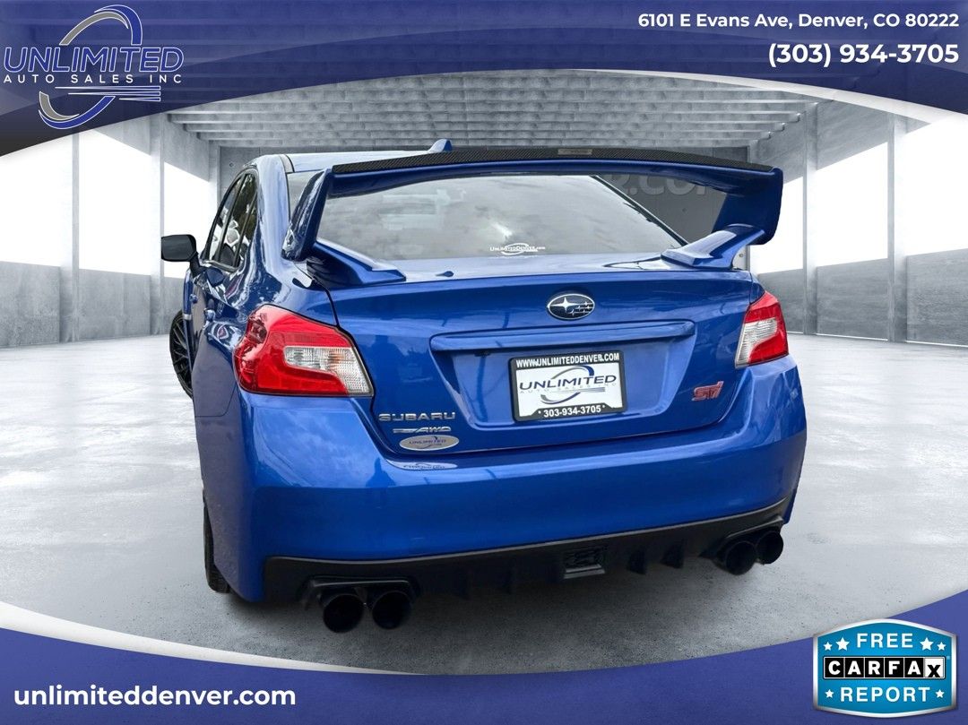 2017 Subaru WRX STI photo 5