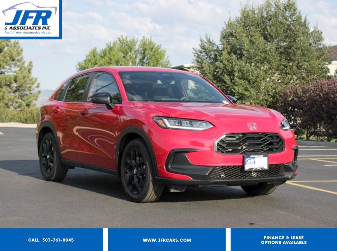 Red 2023 Honda HR-V SUV / Crossover All-Wheel Drive Continuously Variable Transmission