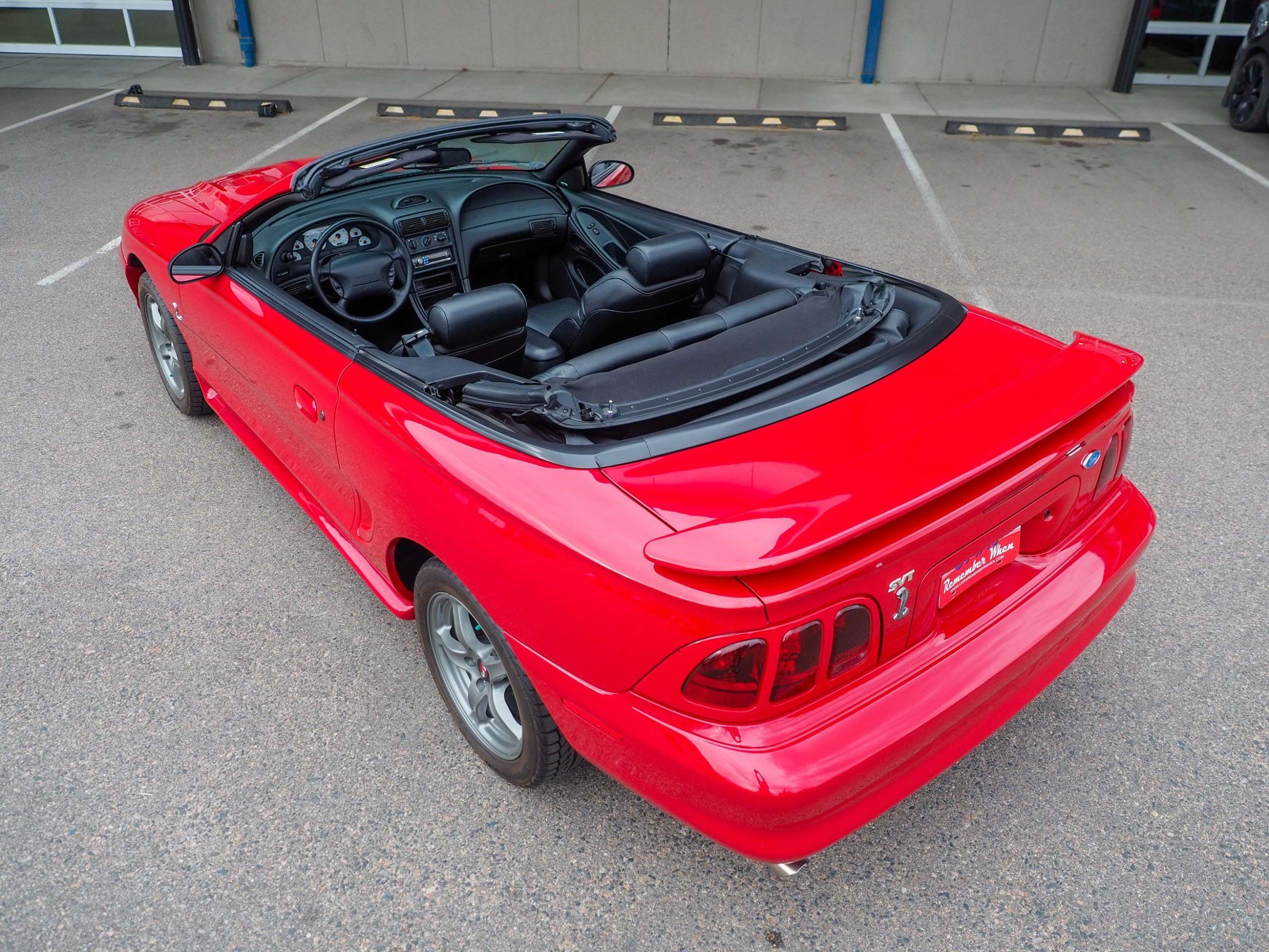 1997 Ford Mustang Red Cobra